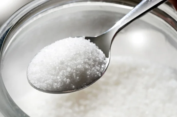 Spoon full of sugar — Stock Photo, Image