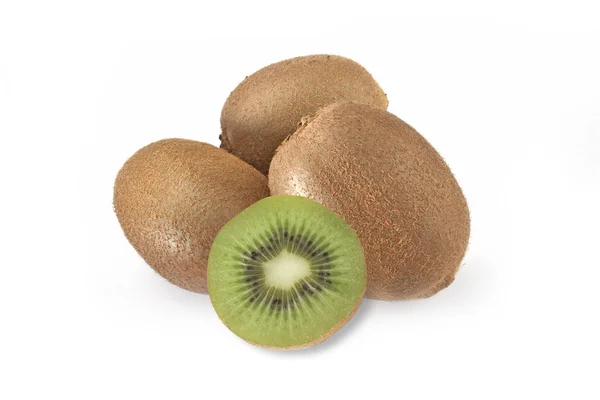 Cuatro kiwis. — Foto de Stock