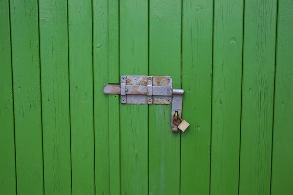 Green door — Stock Photo, Image