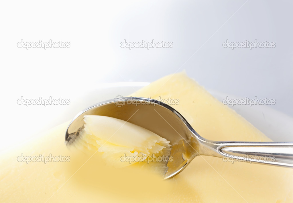 Spoon and butter