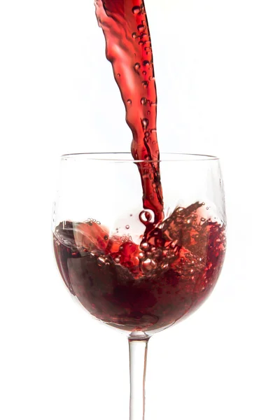 Red wine line — Stock Photo, Image