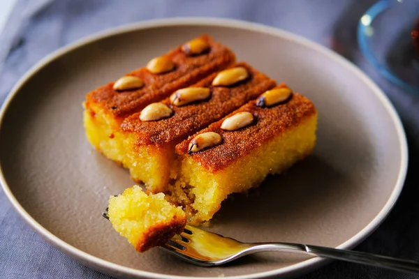 Sambali, dessert traditionnel turc d'Izmir. Images De Stock Libres De Droits