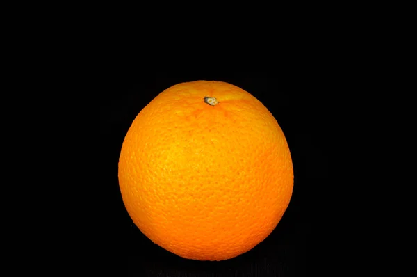 Orange Auf Schwarzem Hintergrund — Stockfoto