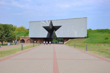 Belarus 22 Ağustos 2019. Memorial Brest Kalesi.