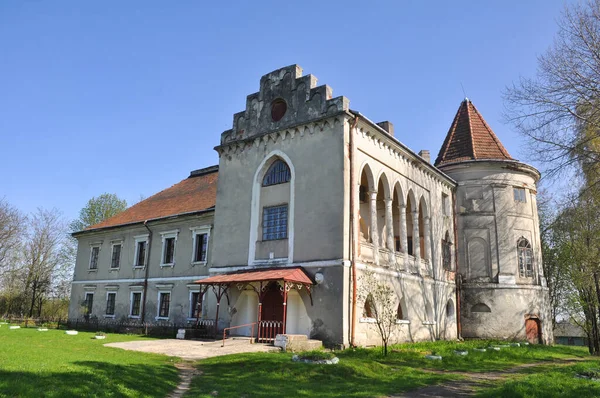 Κάστρο Στη Δυτική Ουκρανία Στην Πόλη Της Mostiska — Φωτογραφία Αρχείου