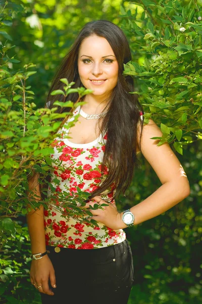 güzel kız - açık dikey