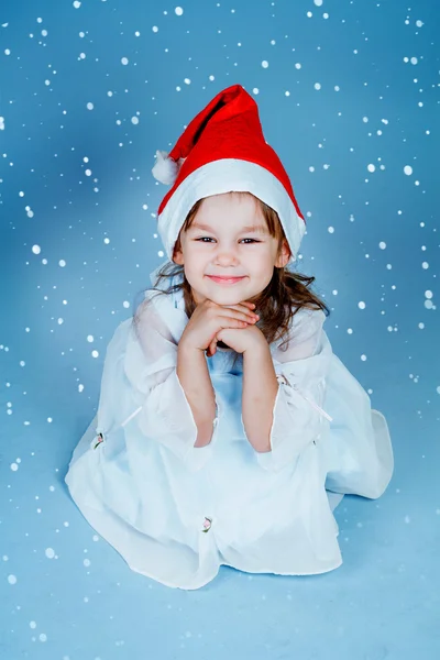 Christmas little girl — Stock Photo, Image