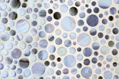 yuvarlak mermer dokular, fayans