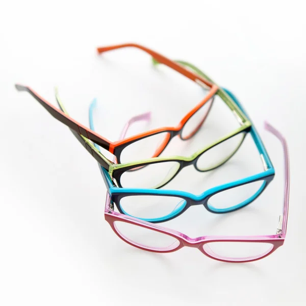 Composición de las gafas de colores —  Fotos de Stock