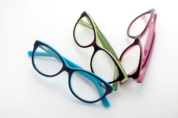 Composizione di occhiali colorati Immagine Stock
