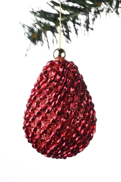 Christmas background, pine cones ball — Stock Photo, Image