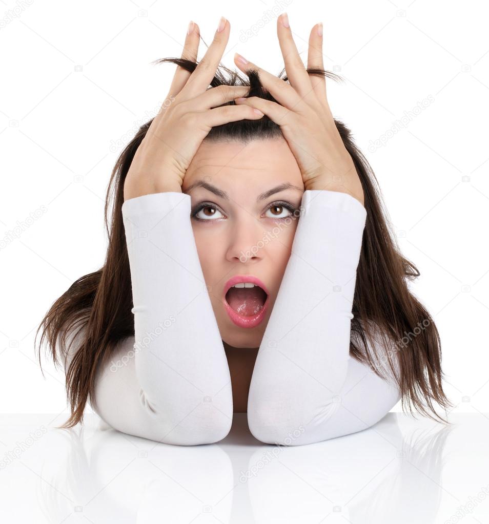 Téléchargement gratuit Images Femme Avec L Expression Du Visage Drole Photographie Amedeoemaja actualisé par