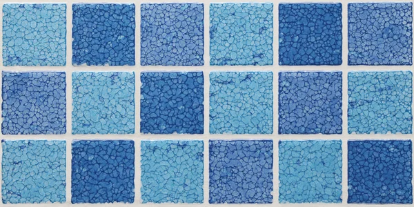 Τετράγωνα πλακάκια με μπλε εφέ — Φωτογραφία Αρχείου
