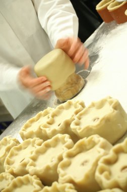 domuz pie durumlarda kalıplama baker