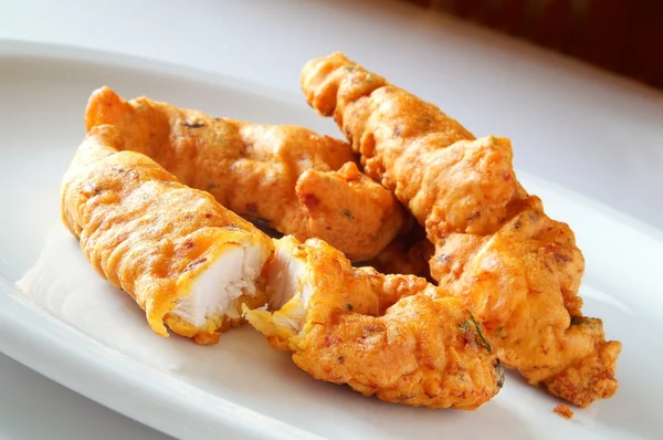 Traditionell indisk kyckling pakora — Stockfoto