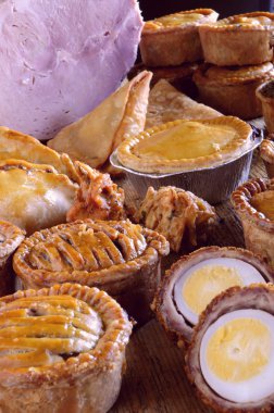 geleneksel İngiliz pork pies