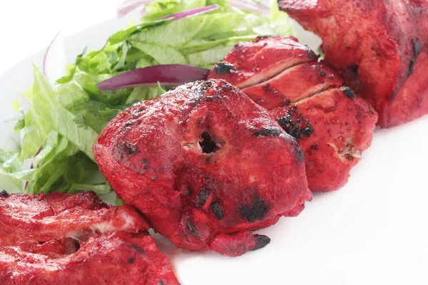Indisk kyckling tikka tandor kebab — Stockfoto