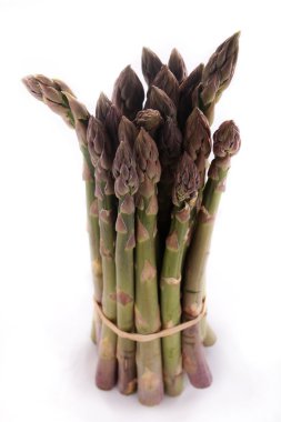 kuşkonmaz grup üzerinde beyaz izole