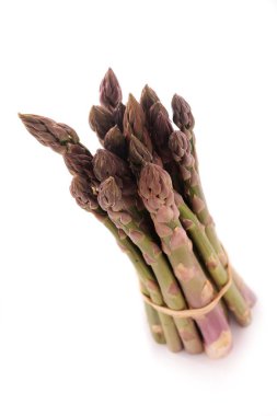 kuşkonmaz grup üzerinde beyaz izole