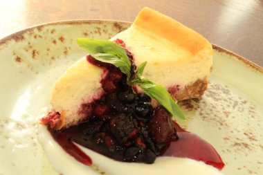 Vanilyalı Cheesecake