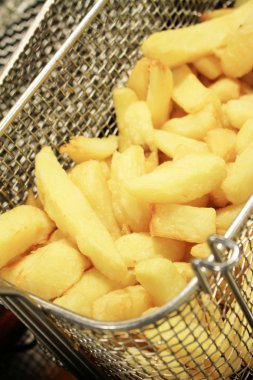 frier içinde kızartma cips
