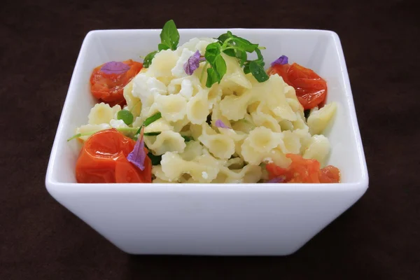 Fafalline pasta meal — Stock Photo, Image