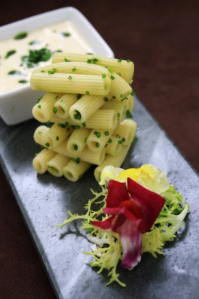 Penne pasta appetizer — Stock Photo, Image