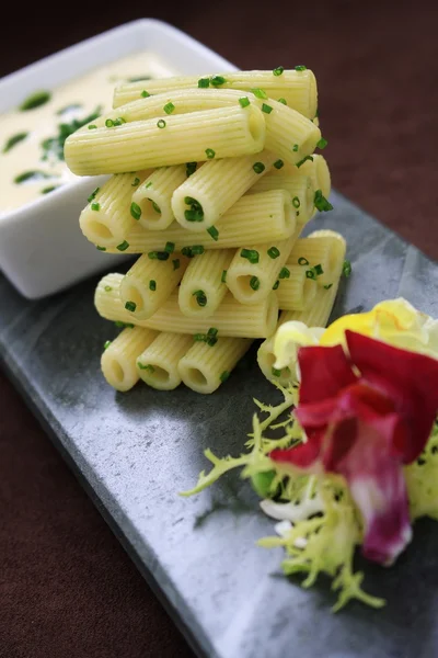 Penne pasta appetizer — Stock Photo, Image