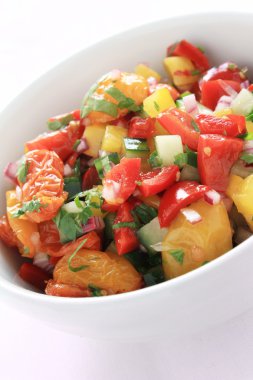 karışık biber salsa