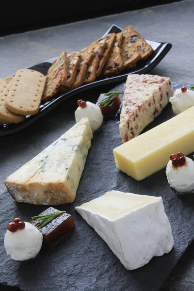 Plateau de sélection de fromage — Photo
