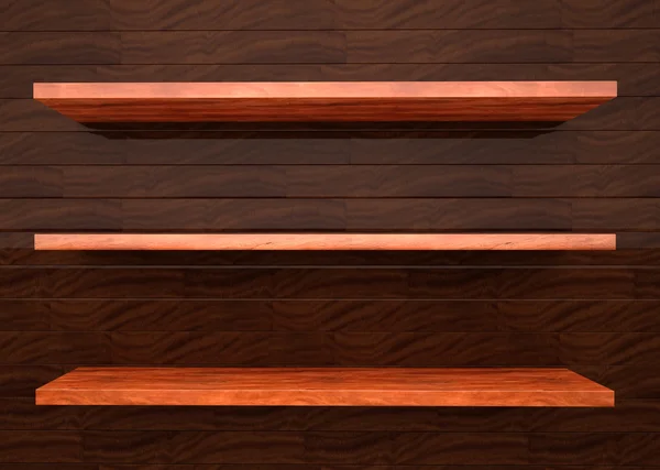 Shelf from wood — Stock Photo, Image