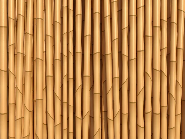 Textura de bambu marrom — Fotografia de Stock