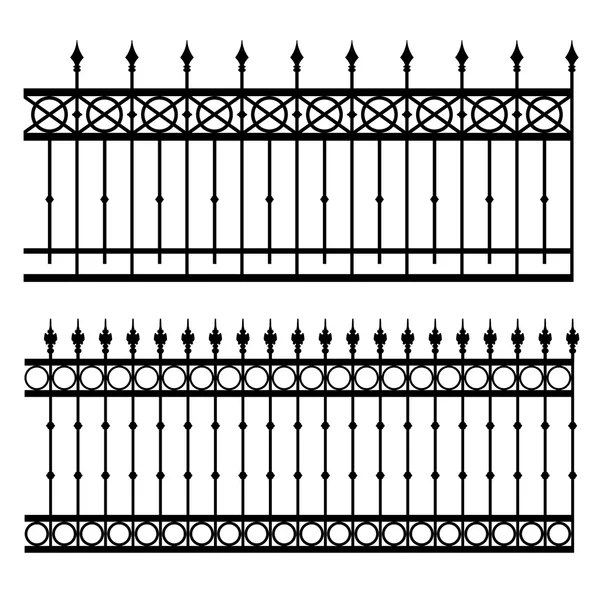 Iron fence — Stock Vector