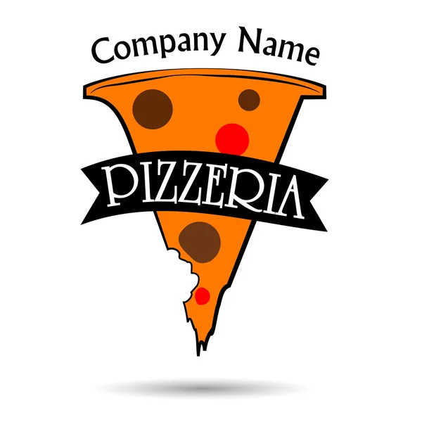 Logotipo da pizza —  Vetores de Stock