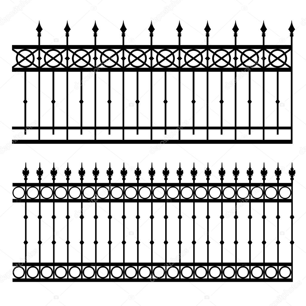 Verja de hierro vector de stock stanslavov1 36923131
