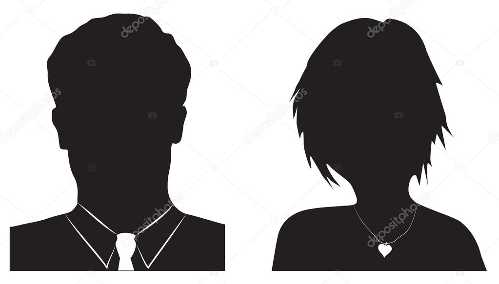 Male and female avatar