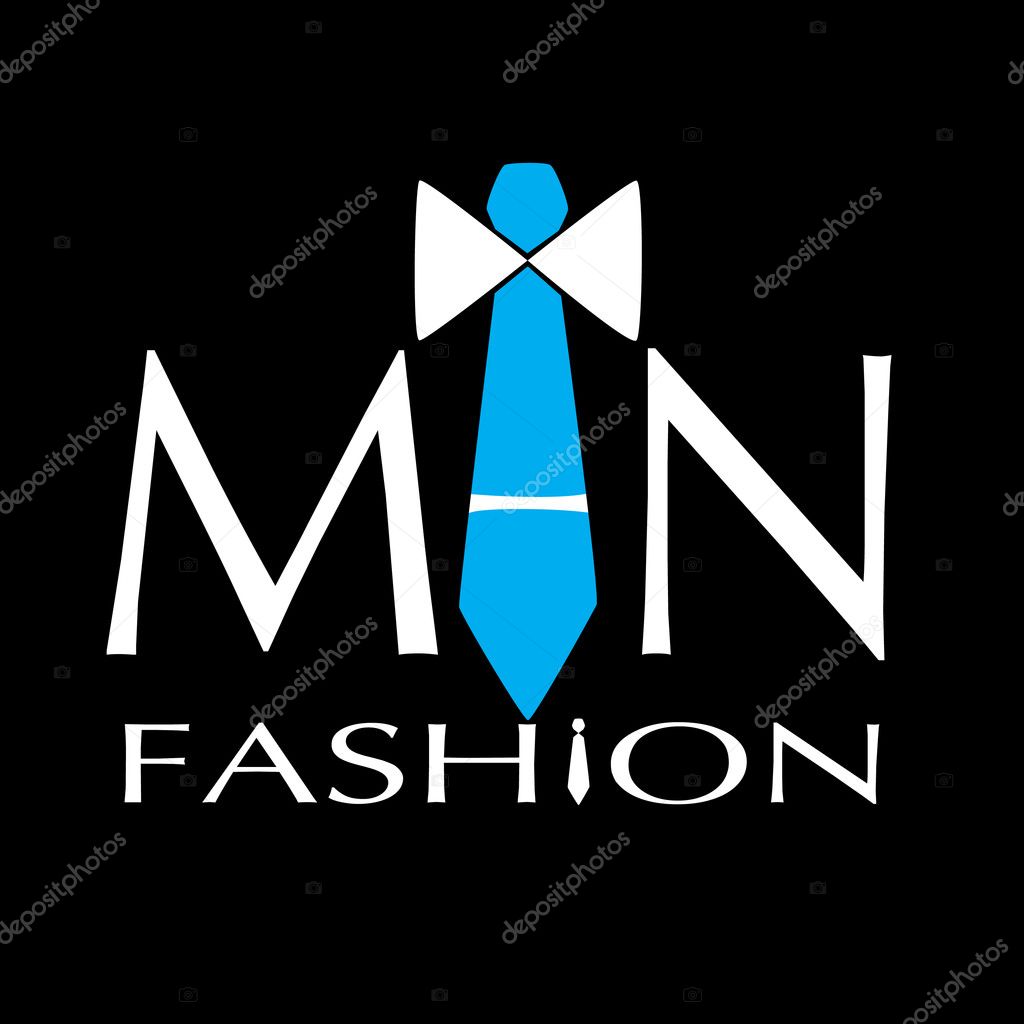 Man fashion vector logo for fashion business