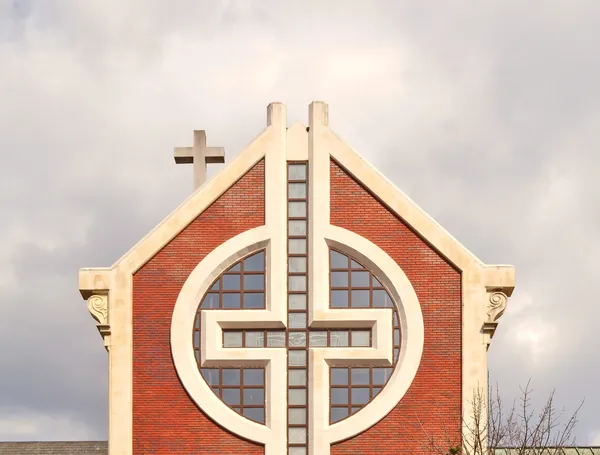 Edifício moderno da igreja — Fotografia de Stock