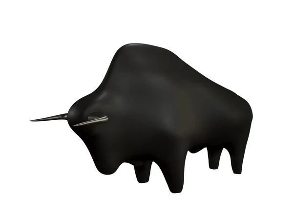 Selezione Percorso Scultura Bull — Foto Stock