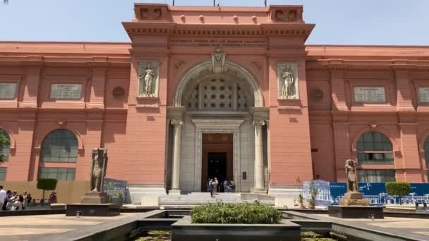 Egyptian Museum Cairo — Stock Video