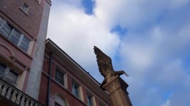 Stara Zagora kartal heykeli postane sembolü