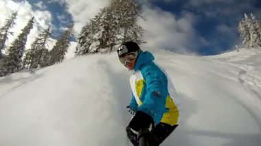 snowboard binme toz