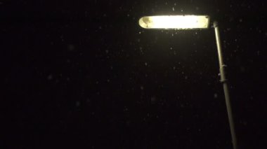 gece kar yağışı