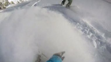 toz sürme snowboard