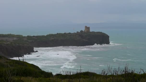 Le mauvais temps en Sardaigne — Video