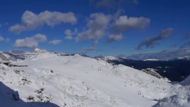 Winter panorama — Stockvideo