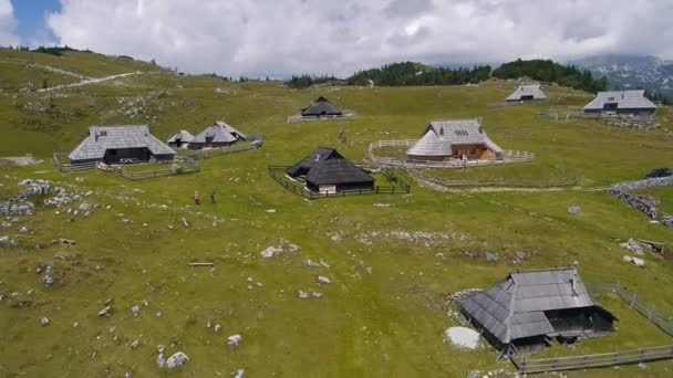 Cottage di montagna — Video Stock