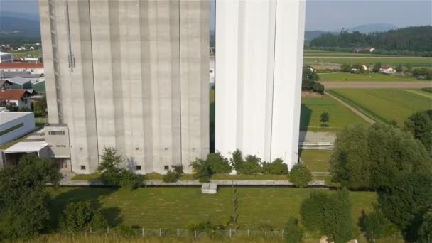 Large silo — Stock Video