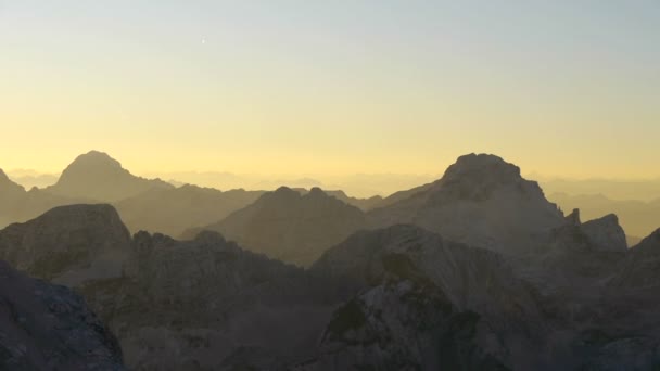 Mattina cime — Video Stock