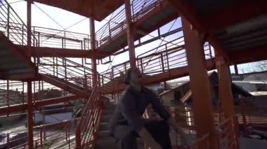 Ücretsiz runner çit tırmanma